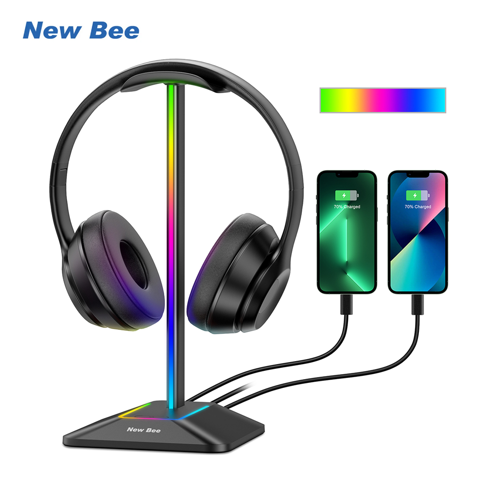 Gaming Headset Rgb - ใหม่ Bee Z8 RGB หูฟัง Stand