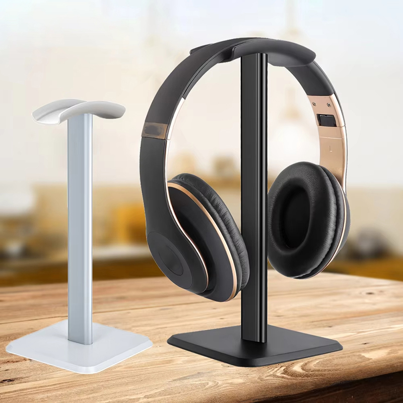 Headphone Stand Desk - พลาสติกเดสก์ท็อปขาตั้งหูฟังแบบพกพาโต๊ะเล่นเกมขาตั้งหูฟังหูฟังชุดหูฟังผู้ถือ Stable ขาตั้งหูฟังอุปกรณ์เสริม