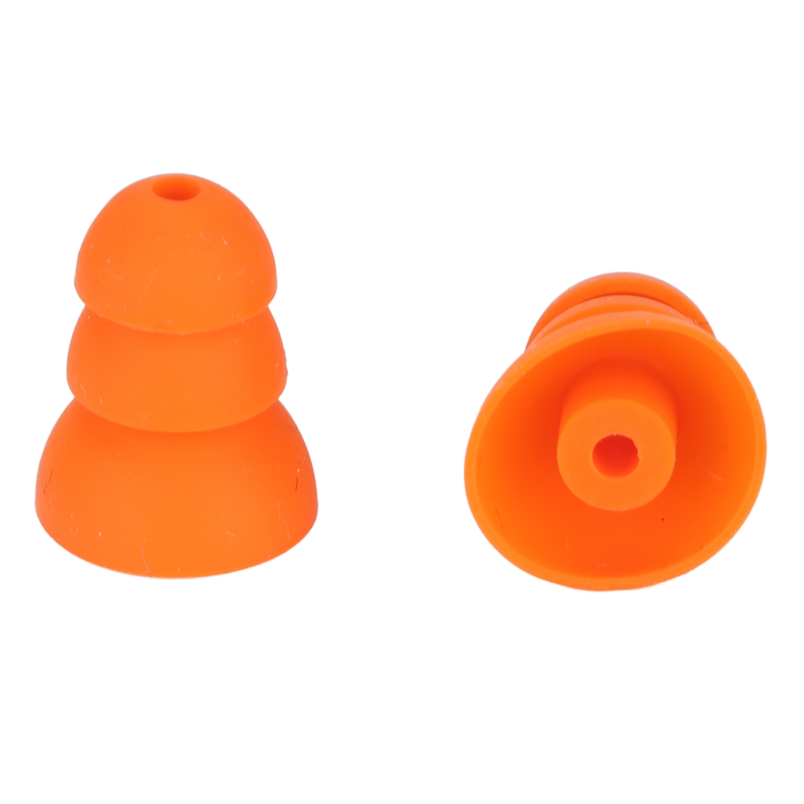 Silicone Ear Tip Replacement - จุกหูฟังซิลิโคนเปลี่ยนได้ สีส้ม สำหรับตัดเสียงรบกวน ใช้กับ Shure Se846