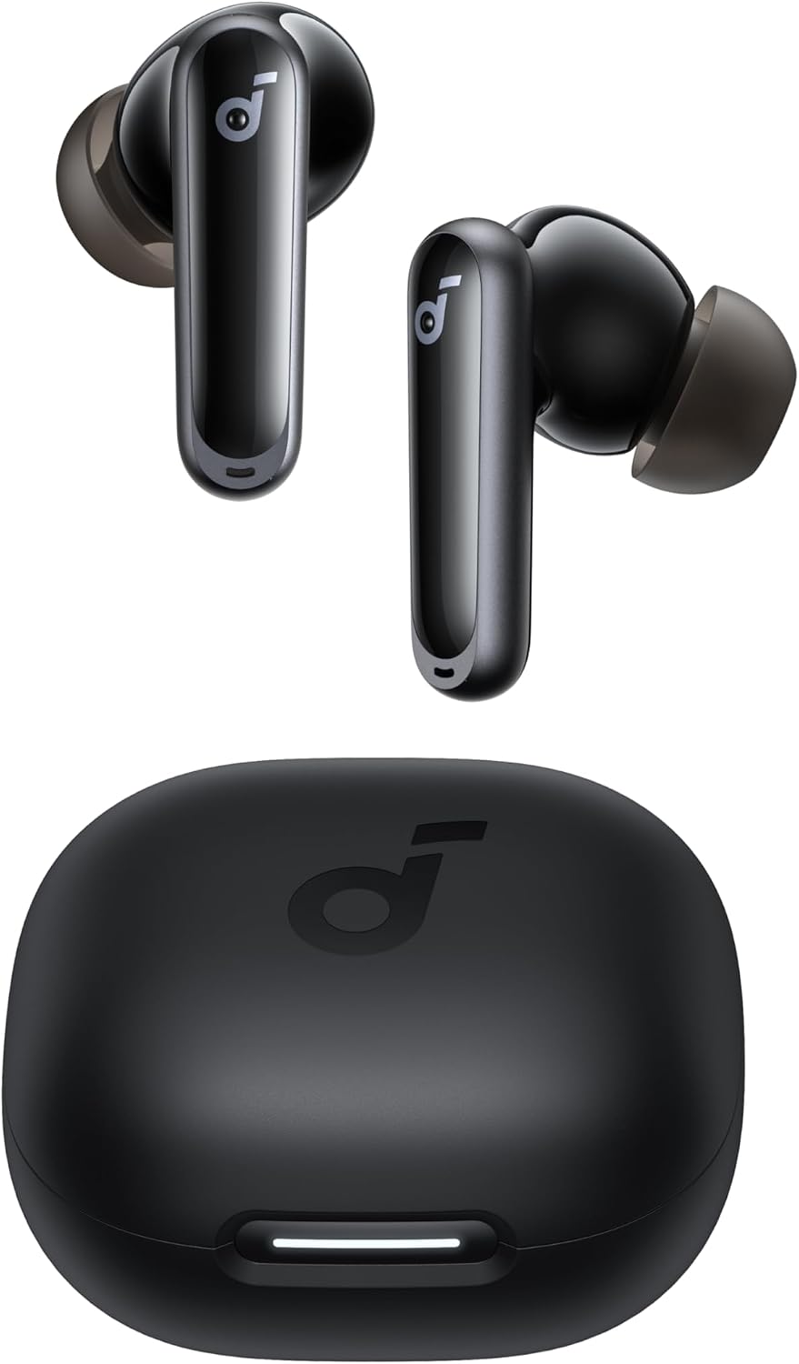 Noise Cancelling Headphone - หูฟังตัดเสียงรบกวนแบบปรับได้, เวลาเล่น 60 ชั่วโมง, แท่นวางแบบ 2-in-1,