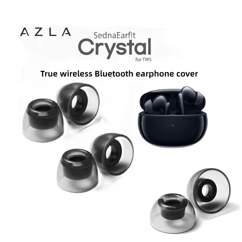 Wireless Earbuds Tws - AZLA SednaEarfit คริสตัล Eartips สําหรับหูฟังไร้สายบลูทูธ TWS