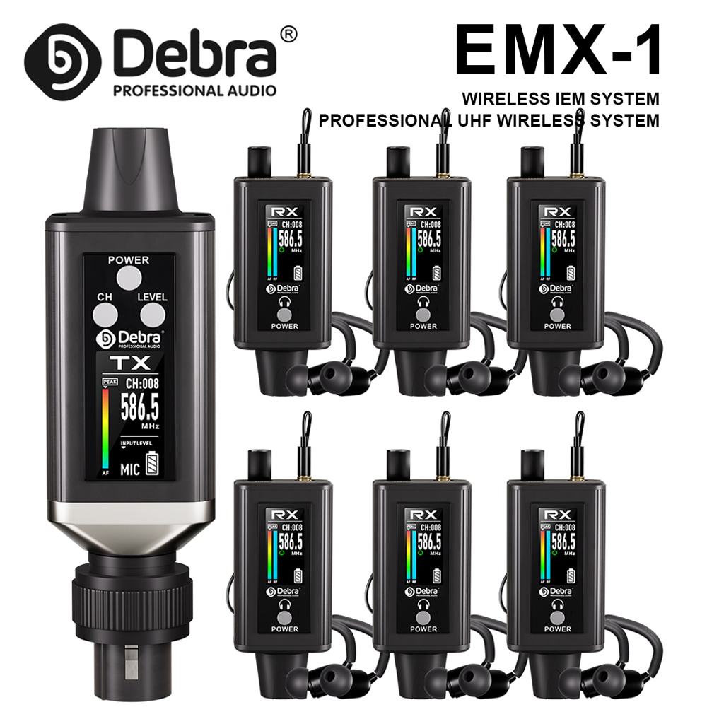 In Ear Monitor Iem - ระบบมอนิเตอร์ไร้สาย Debra Audio UHF Stereo IEM
