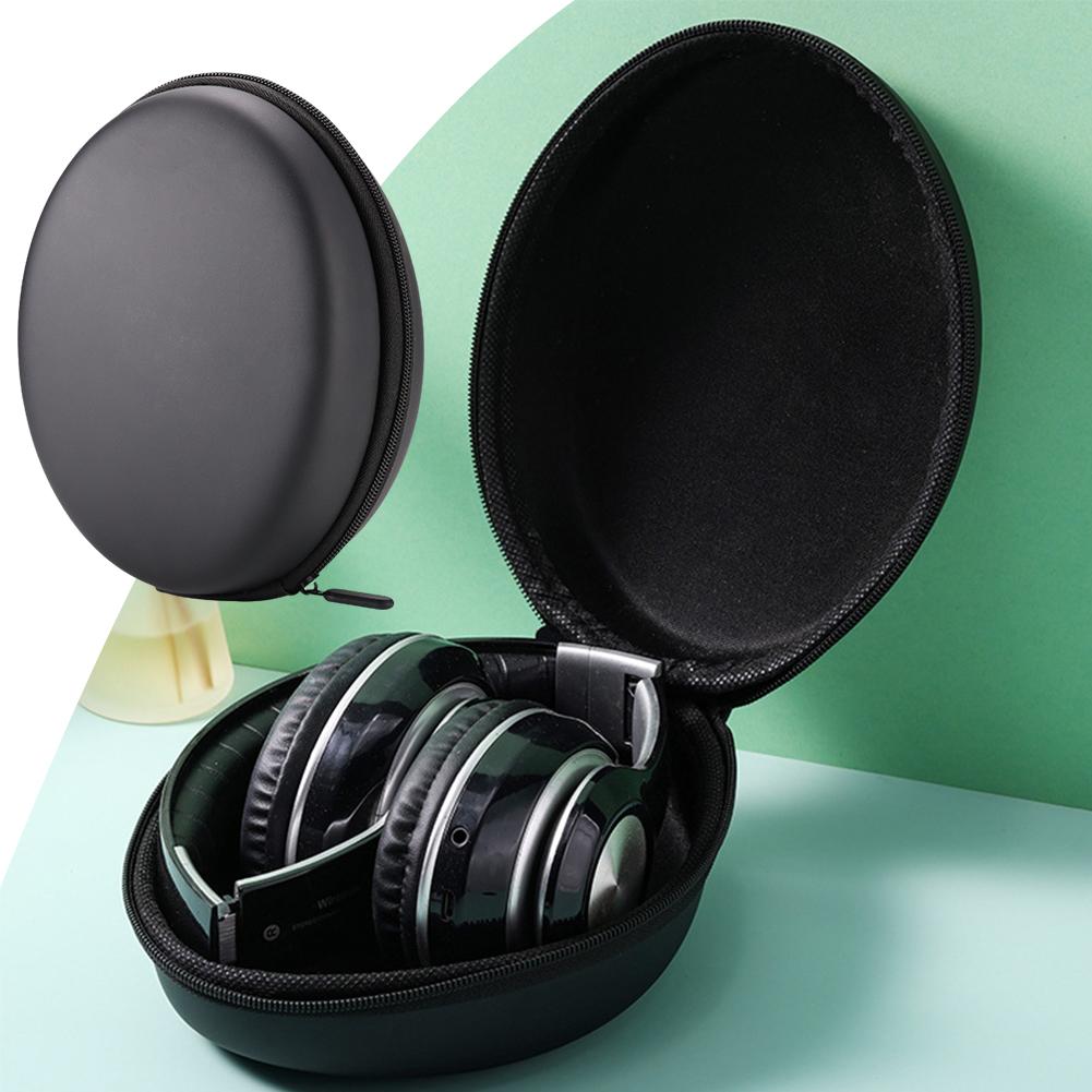 Headphone Case Hard - กล่องเก็บหูฟัง PU มินิ กระเป๋าแข็งสำหรับใส่หูฟัง อุปกรณ์เสริมหูฟัง หูฟังไร้สาย