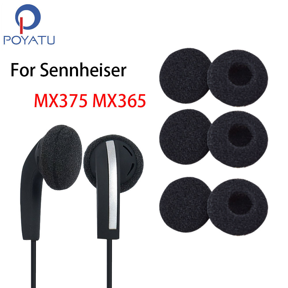 Earphone Foam Tip - POYATU เปลี่ยนหูฟังสำหรับ Sennheiser MX37 MX400II Eartips