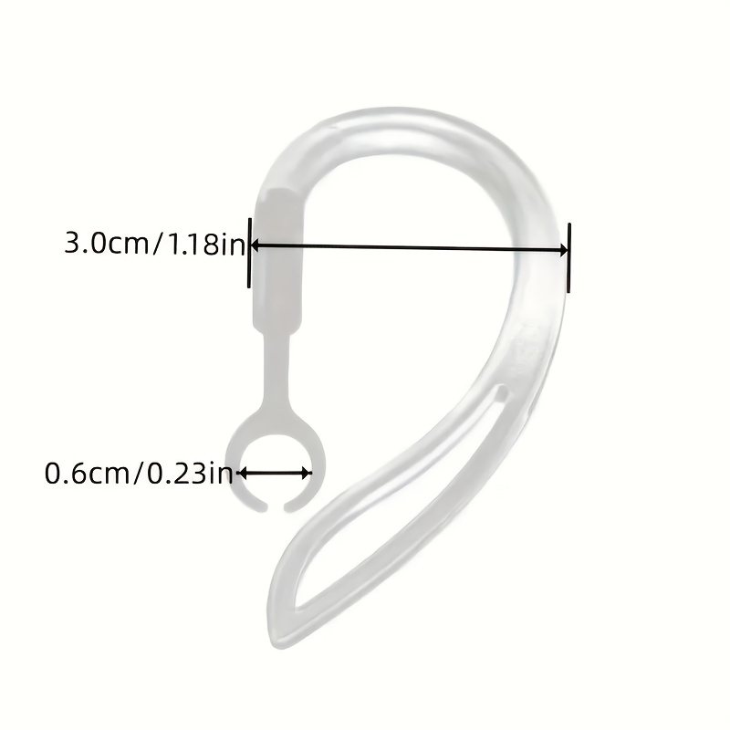 ตะขอเกี่ยวหูฟังแบบหมุนได้และยื - Sports Earphone Hook บทวิจารณ์และราคา