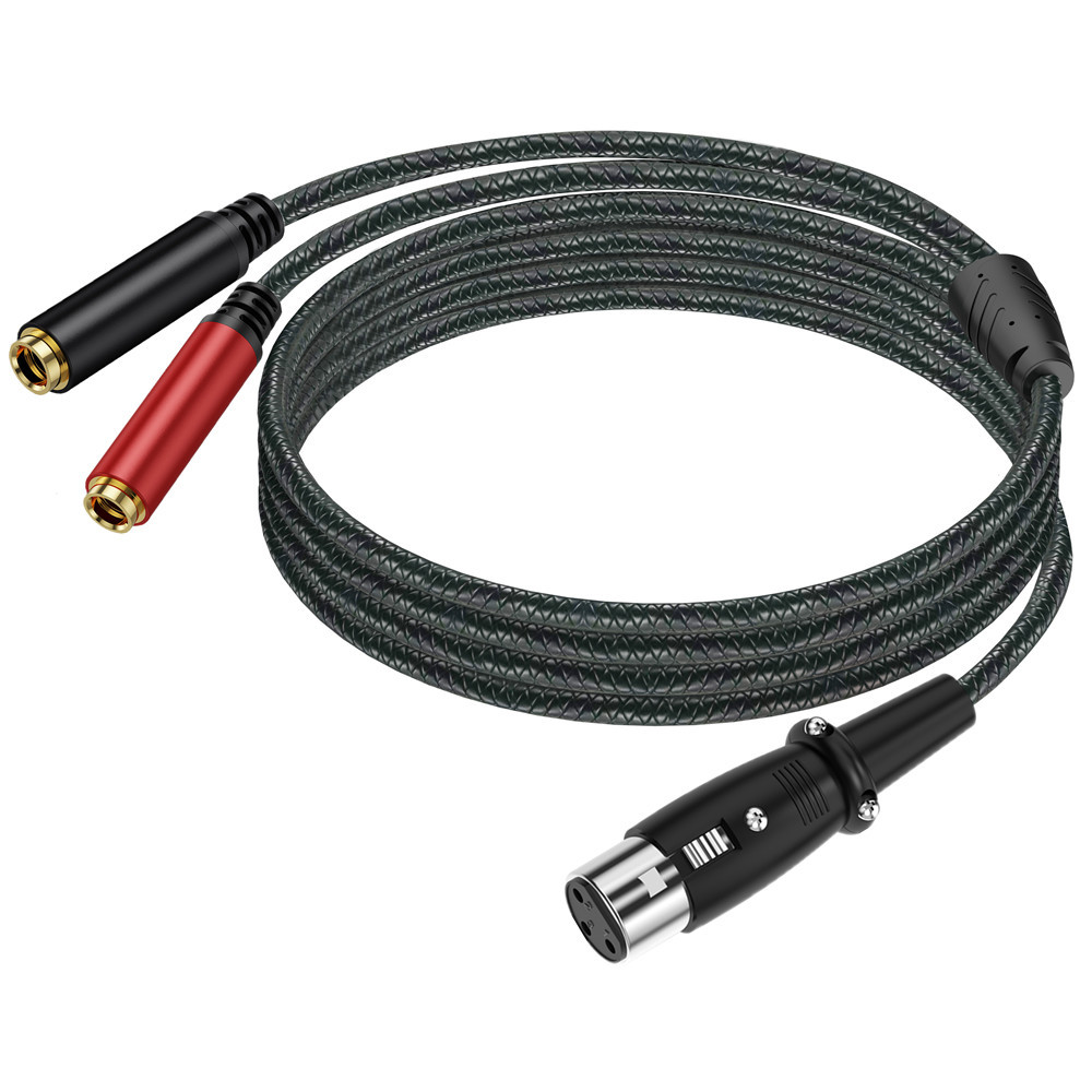 สายแยกเสียงแบบ Y 3Pin XLR ตัวเ - Earphone Splitter Jack บทวิจารณ์และราคา