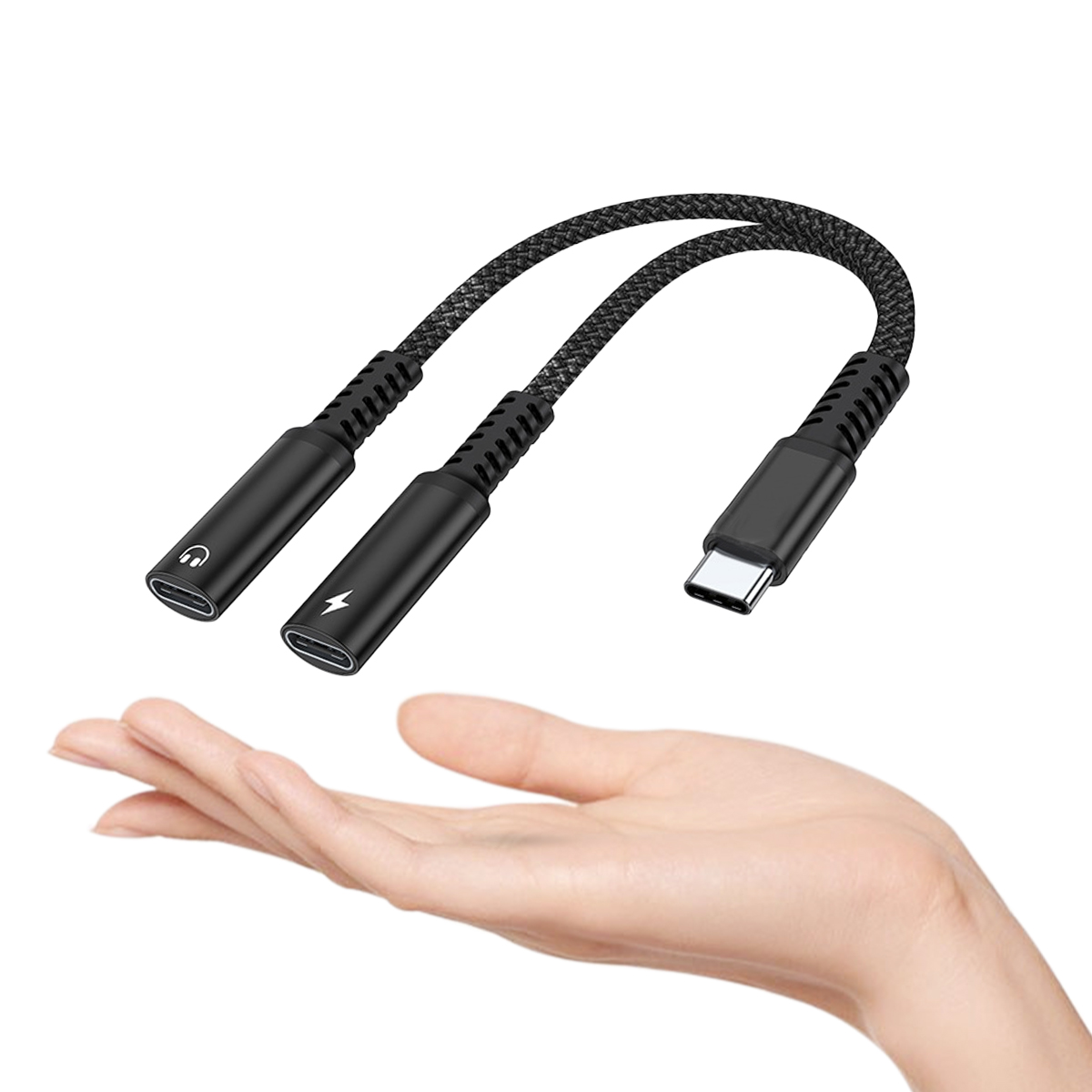 อะแดปเตอร์แปลง USB C แบบ 2 in  - Earphone Splitter Jack บทวิจารณ์และราคา