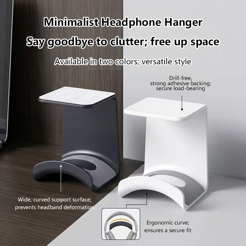 ขาตั้งหูฟังอเนกประสงค์แบบติดผน - Headphone Stand Desk บทวิจารณ์และราคา