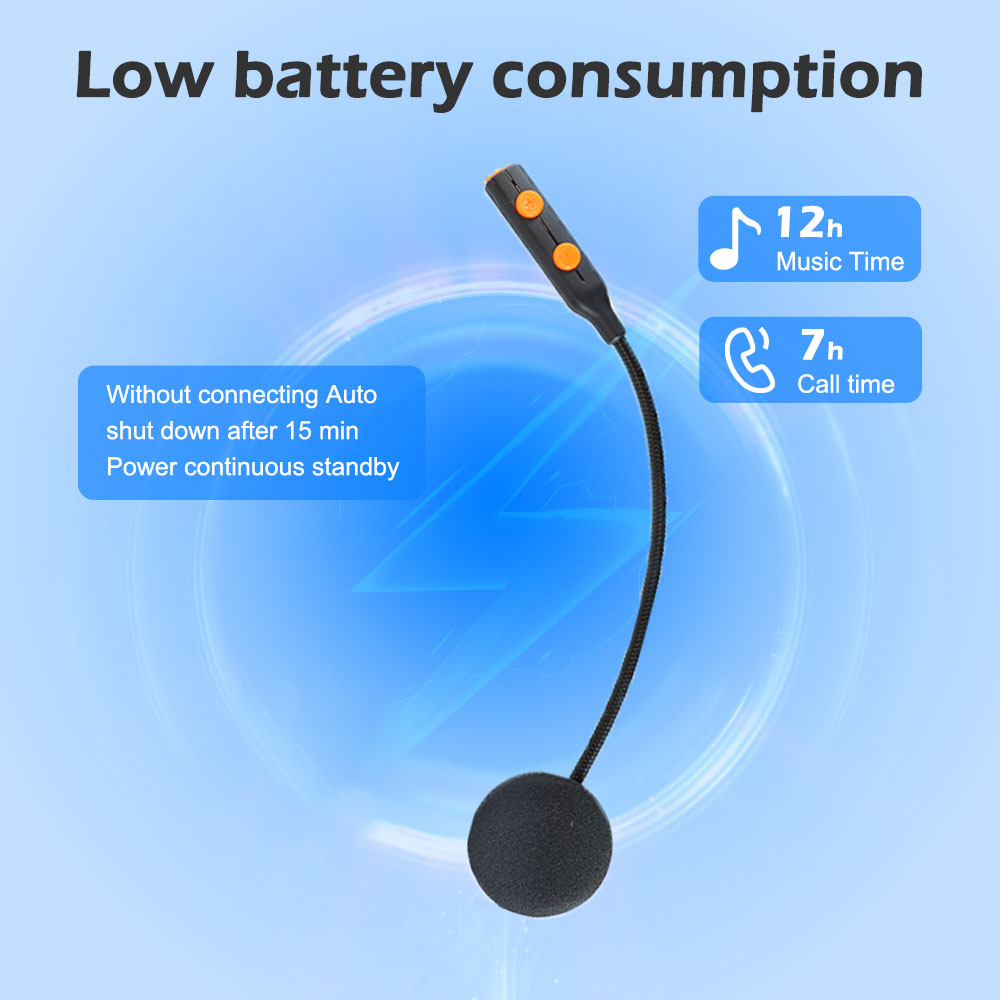 คิโฮสชุดหูฟังติดหมวกกันน็อคมอเ - Bluetooth Headset On Ear บทวิจารณ์และราคา