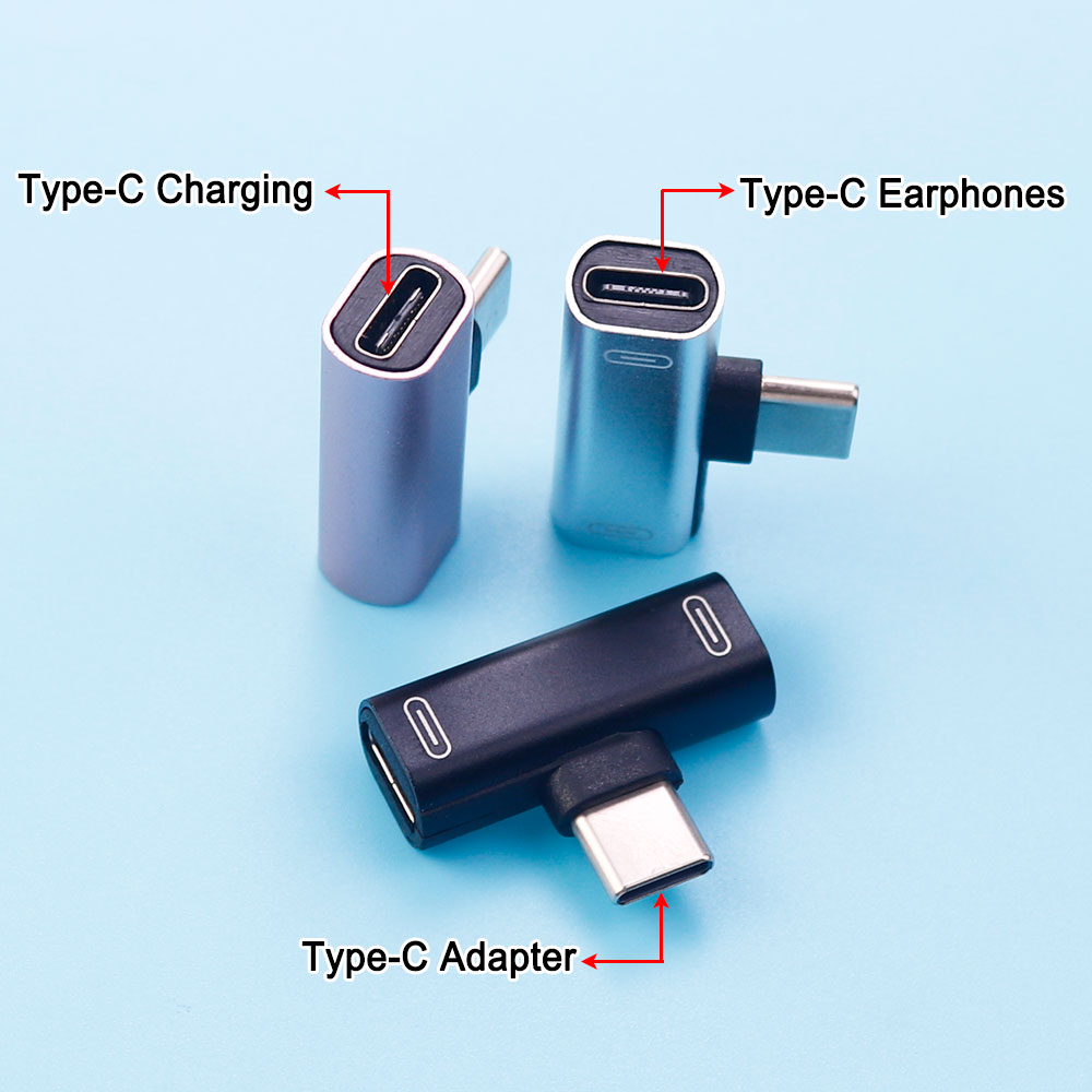 1/2 ชิ้น 3 ใน 1 ยูเอสบี ซีถึง  - Usb C Earphone บทวิจารณ์และราคา