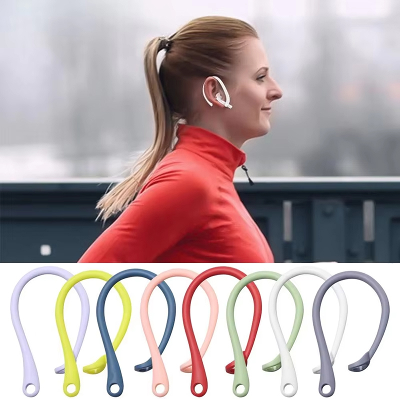 1 คู่ซิลิโคน Anti-Lost ซิลิโคน - Sports Earphone Hook บทวิจารณ์และราคา