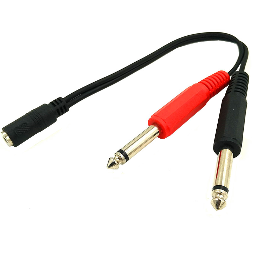 สายอะแดปเตอร์แปลง 6.35 มม. ตัว - Audio Splitter Y บทวิจารณ์และราคา