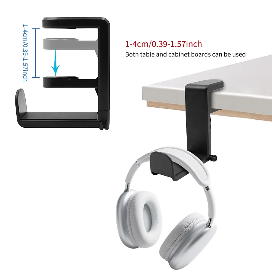 360 °   ขาตั้งหูฟังแบบหมุนได้  - Headphone Stand Desk บทวิจารณ์และราคา