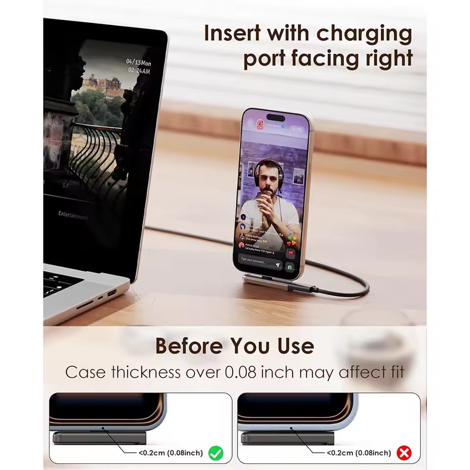 2/1PCS แบบพกพา USB C ถึง 3.5 ม - Headphone Stand Desk บทวิจารณ์และราคา