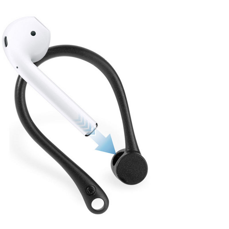 ป้องกันหูฟังซิลิโคนหูฟังไร้สาย - Sports Earphone Hook บทวิจารณ์และราคา