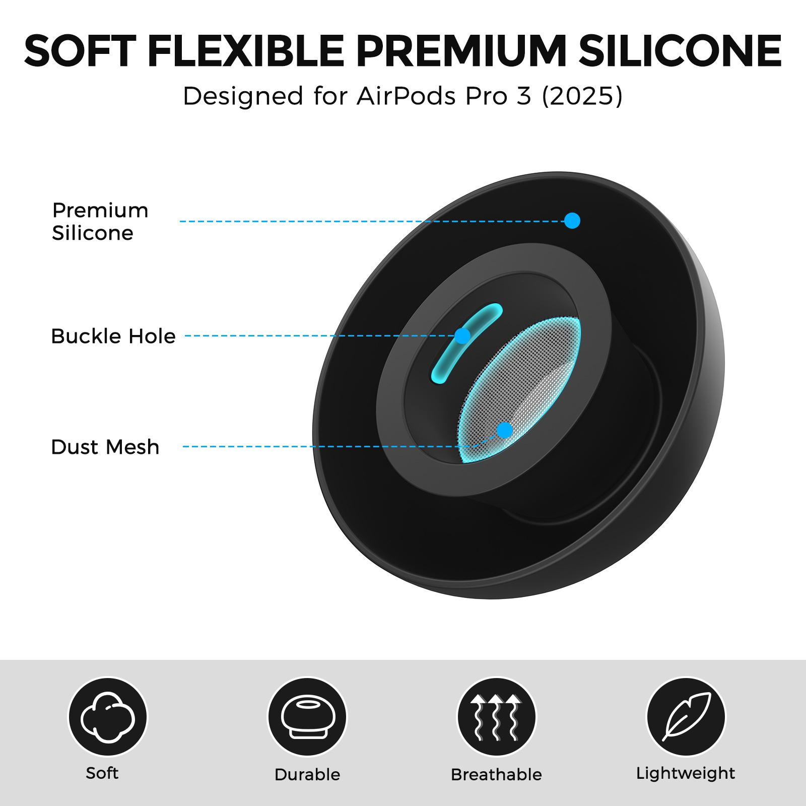 สำหรับ AirPods Pro 3 XDcase 4  - Silicone Ear Tip Replacement บทวิจารณ์และราคา