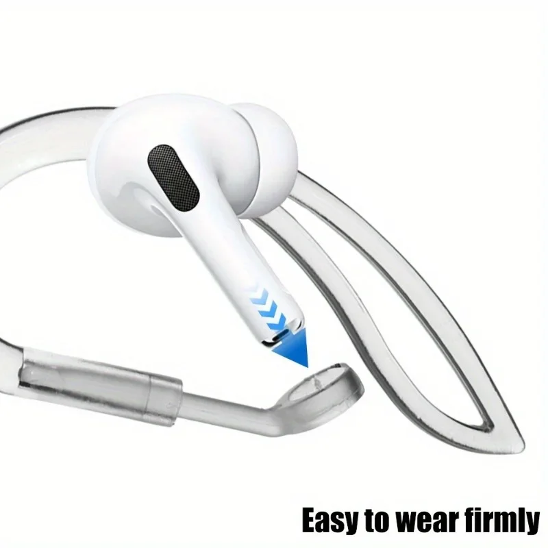 1/2 คู่ ที่เกี่ยวหูแบบใส สำหรั - Sports Earphone Hook บทวิจารณ์และราคา