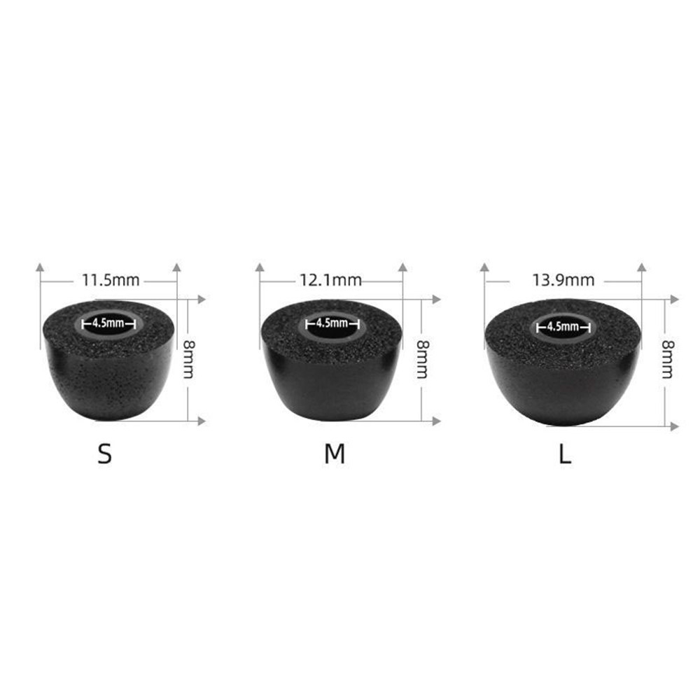 โฟมจำรูปฝาครอบ Eartips สำหรับ  - Earphone Foam Tip บทวิจารณ์และราคา