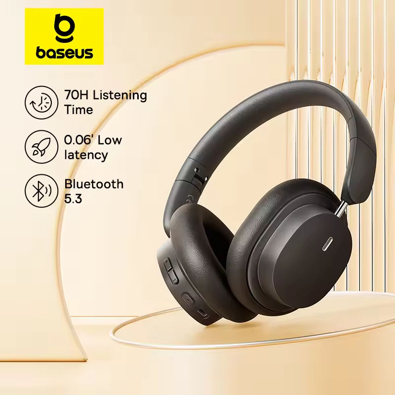 หูฟังไร้สาย Baseus Bowie D05 ร - Bluetooth Headset On Ear บทวิจารณ์และราคา