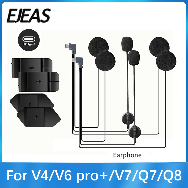 Original หูฟังสําหรับ EJEAS V4 - Usb C Earphone บทวิจารณ์และราคา