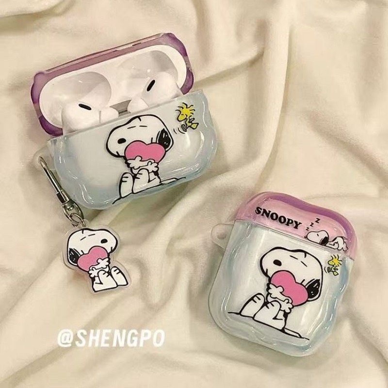 เคสหูฟังอนิเมะสนูปปี้เหมาะสำหร - Bluetooth Headset On Ear บทวิจารณ์และราคา