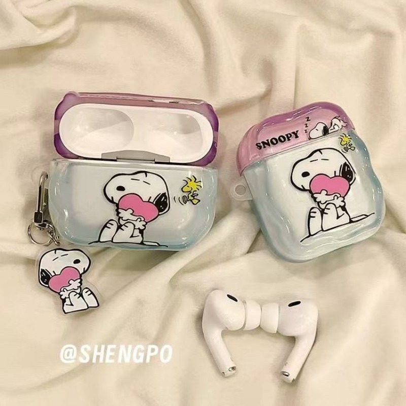 เคสหูฟังอนิเมะสนูปปี้เหมาะสำหร - Bluetooth Headset On Ear บทวิจารณ์และราคา