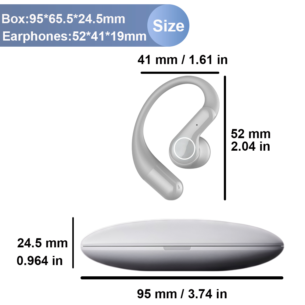 อุปกรณ์หูฟังแปลภาษา AI แบบเรีย - Earbuds Charging Case บทวิจารณ์และราคา