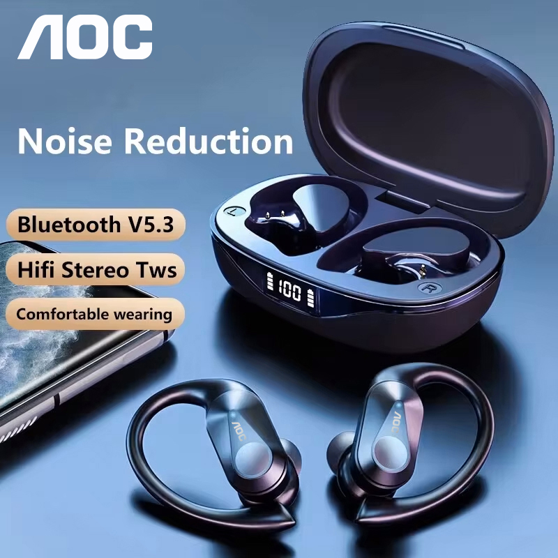 ช้อยส์ AOC ชุดหูฟังกีฬาไร้สายบ - Bluetooth Headset On Ear บทวิจารณ์และราคา
