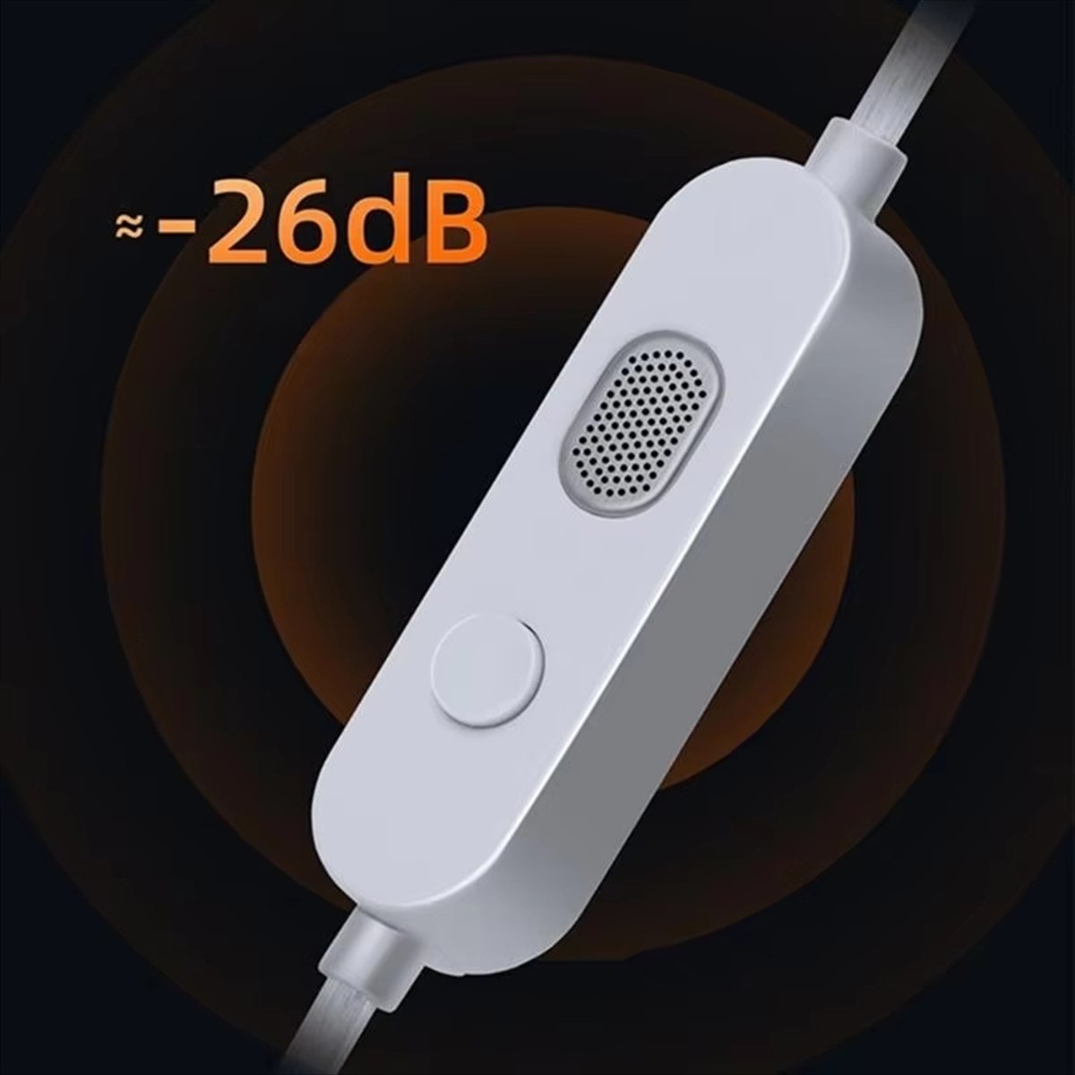 ABAN สายหูฟัง M2 ไมโครโฟนคู่ ส - Wired Earphone Mic บทวิจารณ์และราคา