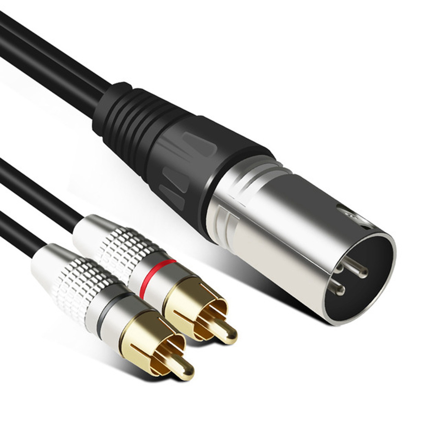ขั้วต่อสายออดิโอสเตอริโอ1 XLR  - Audio Splitter Y บทวิจารณ์และราคา