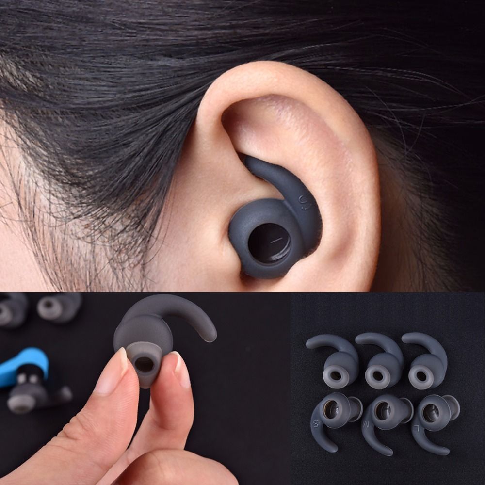 3คู่ S/M/L หูฟังกีฬาปลอกซิลิโค - Sports Earphone Hook บทวิจารณ์และราคา