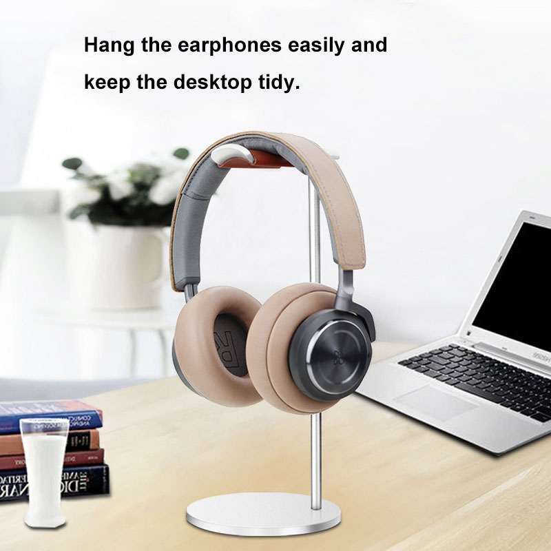 อลูมิเนียมโค้งขาตั้งหูฟัง Rack - Headphone Stand Desk บทวิจารณ์และราคา