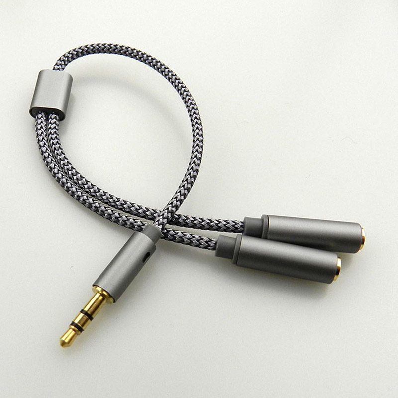 ตัวแยกสัญญาณเสียง 3.5 มม. แจ็ค - Audio Splitter Y บทวิจารณ์และราคา