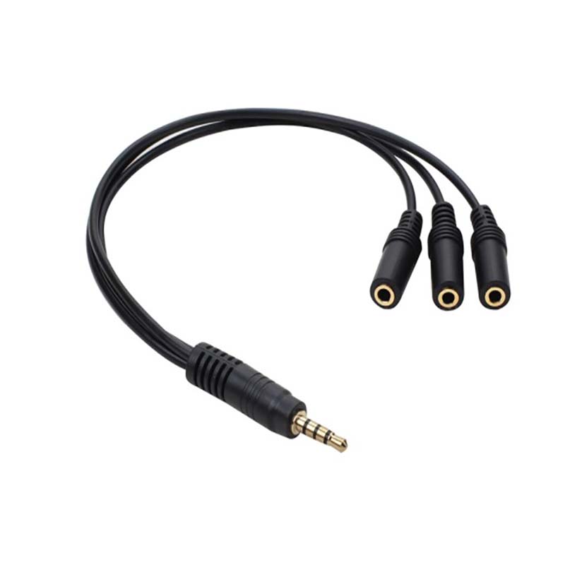 อะแดปเตอร์แยกสัญญาณเสียงหูฟังแ - Earphone Splitter Jack บทวิจารณ์และราคา