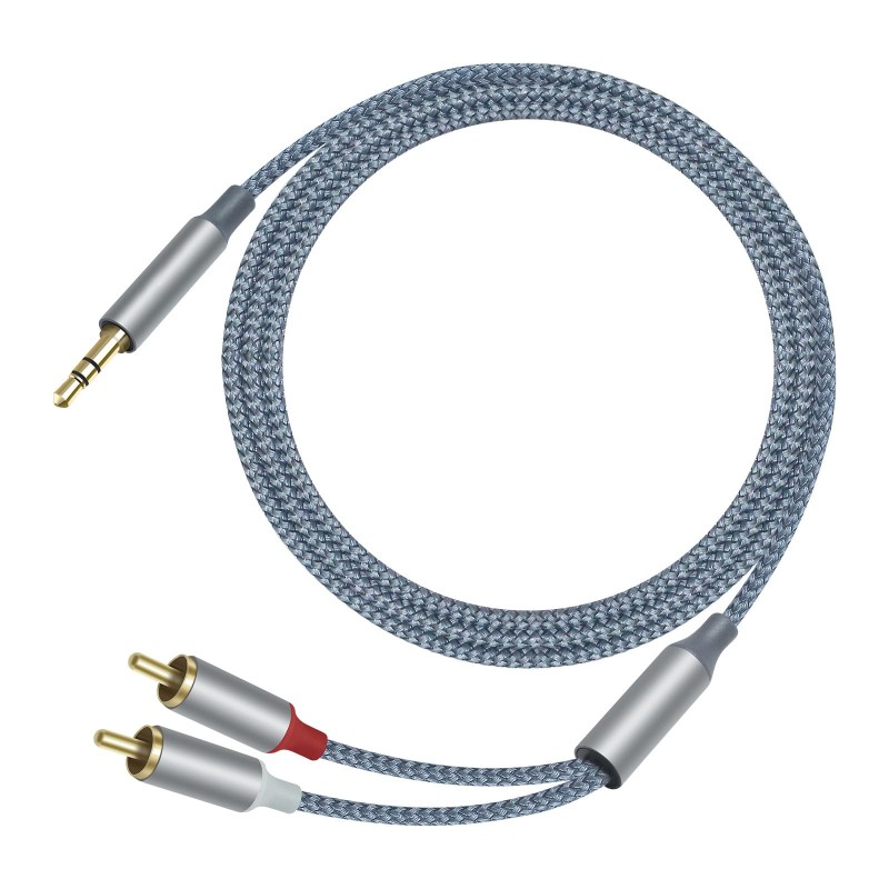 3PCS Hifi Y Splitter Adapter ส - Audio Splitter Y บทวิจารณ์และราคา