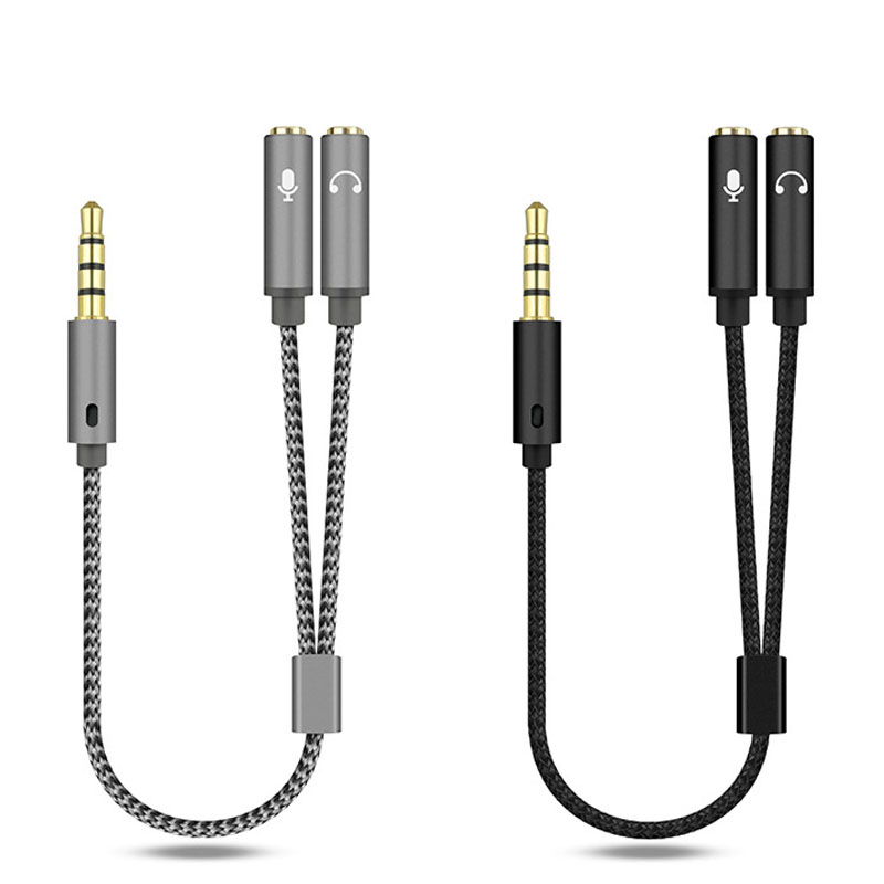 แจ็คแยกสัญญาณเสียง3.5มม. อะแดป - Earphone Splitter Jack บทวิจารณ์และราคา