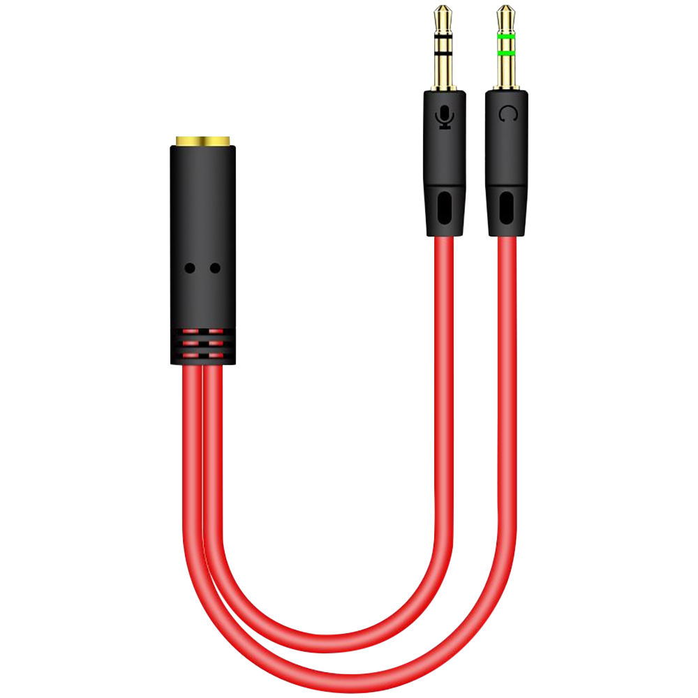 แจ็ค 3.5 มม.2 ชาย 1 หญิงอะแดปเ - Earphone Splitter Jack บทวิจารณ์และราคา