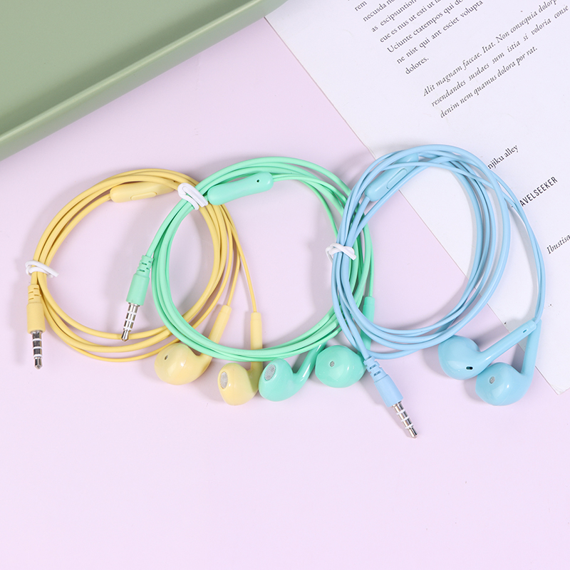 U19 พื้นผิวเรียบหูฟังแบบมีสาย  - Wired Earphone Mic บทวิจารณ์และราคา