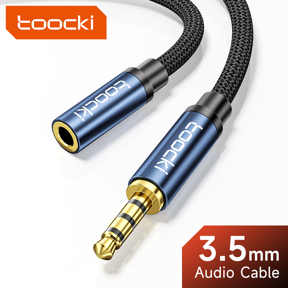 Toocki 3.5มม.สาย Aux สนับสนุน  - Cable Extension 3.5 บทวิจารณ์และราคา