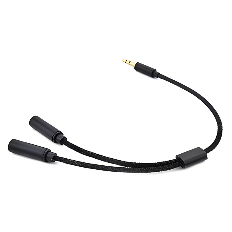 แจ็คแยกสัญญาณเสียง3.5มม. อะแดป - Audio Splitter Y บทวิจารณ์และราคา